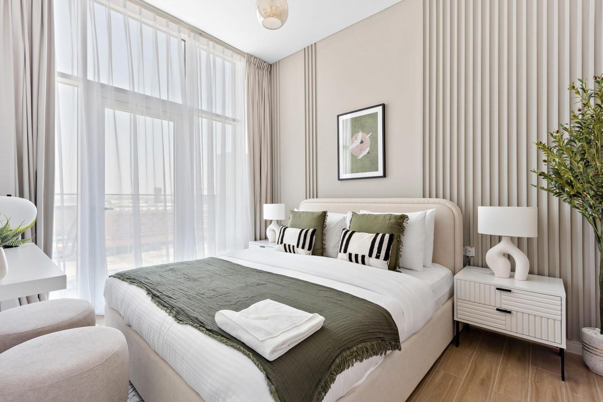 Silkhaus Modern 1Bdr In Oasis Near Masdar City Park Абу Даби Екстериор снимка